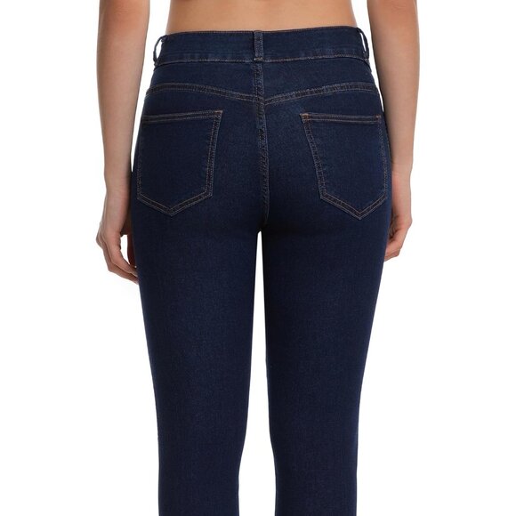 Women’s High Waisted Skinny Jeans Stretch Denim Flattering Fit Stylish - Picture 7 of 8